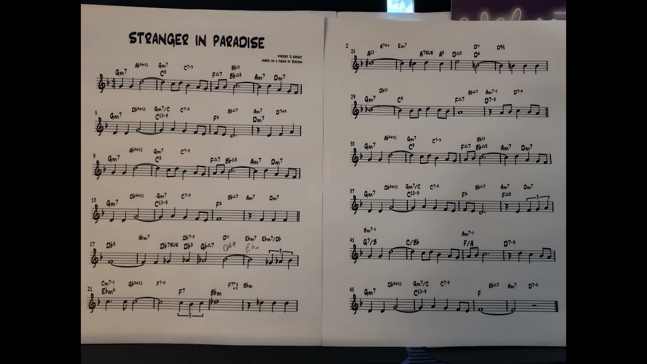 STRANGER IN PARADISE