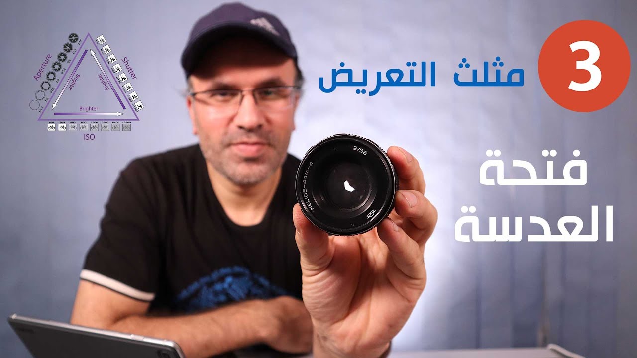 مثلث التعريض في التصوير الفوتوغرافي و فتحة العدسة