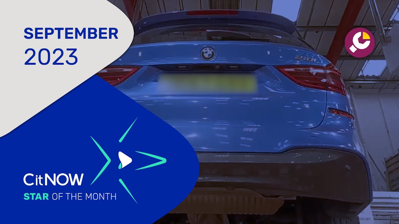 CitNOW Workshop Star of the Month - September 2023