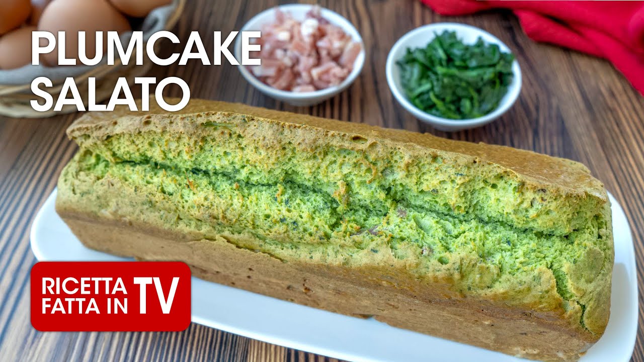 PLUMCAKE SALATO di Benedetta Rossi - Ricetta TV Fatto in Casa per Voi