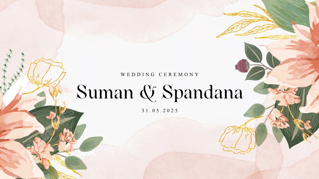 Wedding Ceremony || Suman & Spandana || 31.05.2025
