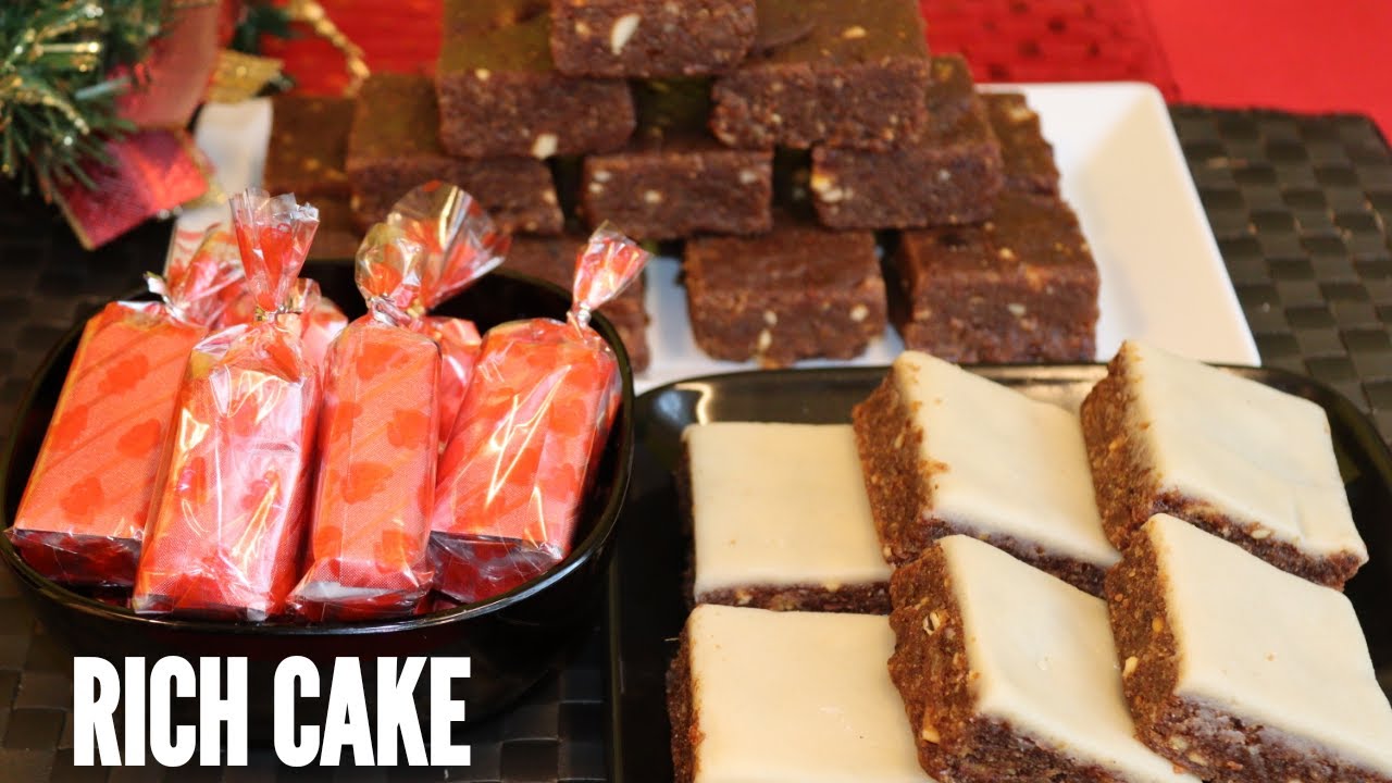 Rich Cake |இலங்கையின் சுவை மிக்க ரிச் கேக் | Christmas Cake | Wedding Cake | Fruit Cake | Dates Cake