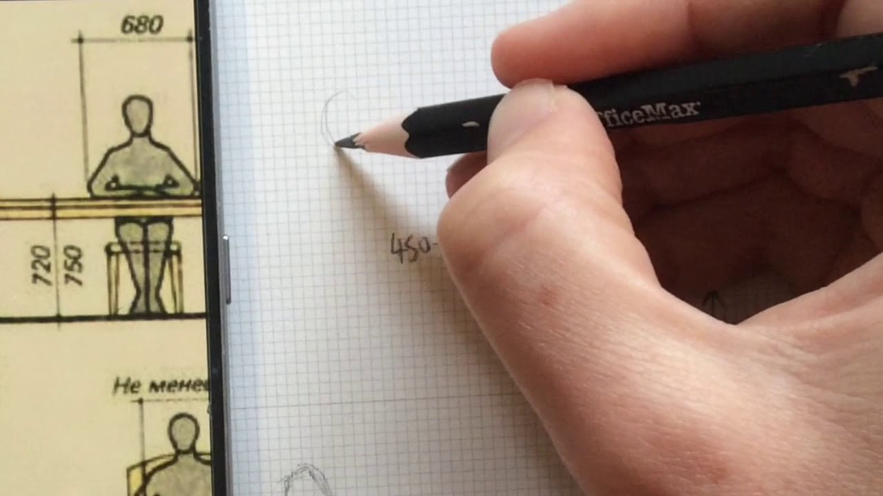 Ergonomics - Drawing an ergonome