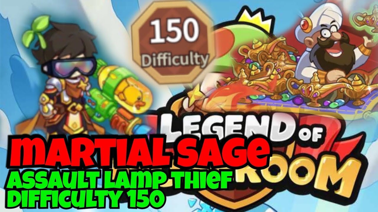 PVE - Lamp Thief difficulty 150 - Legend of Mushroom RUSH SEA