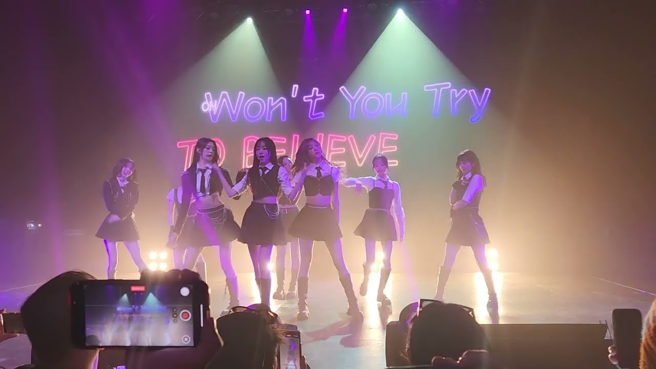 TripleS Alphie World Tour 2025 Toronto - Lit Pop - 3rd row view