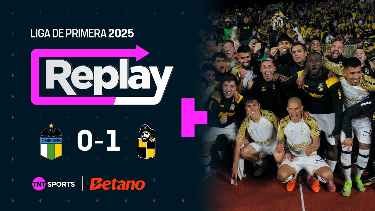 TNT Sports Replay: O'Higgins 0 - 1 Coquimbo Unido | Fecha 25
