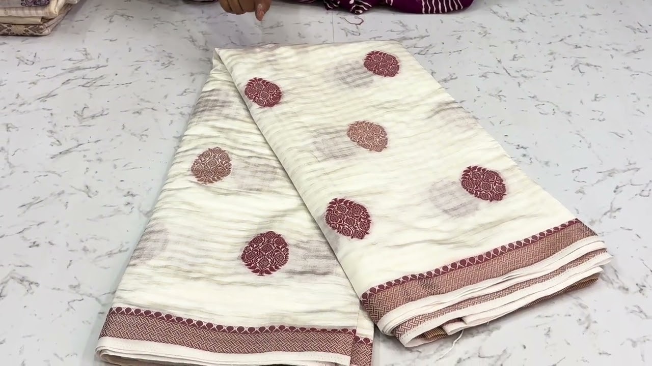 24.01.26 Half White Full Sarees (8754625479)