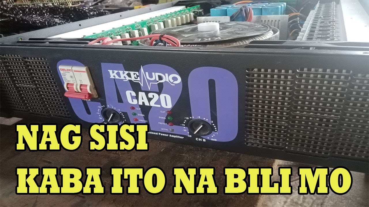 KKE CA20 POWERED AMPLIFIER