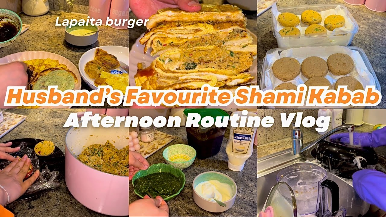 Housewife Busy Afternoon Routine | Chicken & Mutton Shami Kabab Recipe |  | Anam In Australia