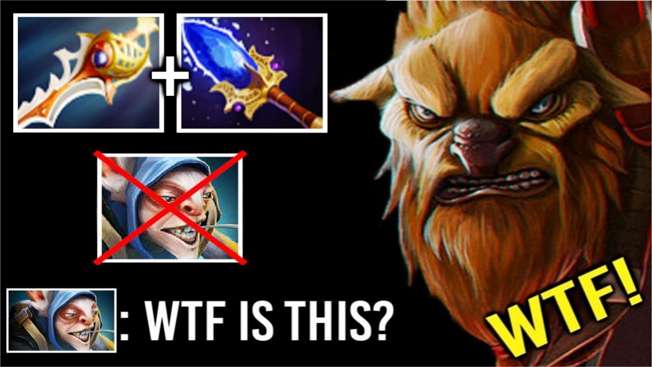 CRAZY CLEAVE 35 Kills Divine Rapier + Scepter Earthshaker vs Meepo Mid 4v5 WTF Comeback Dota 2