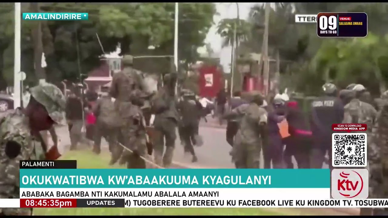 OKUKWATIBWA KW’ABAAKUUMA KYAGULANYI : ABABAKA BAGAMBA NTI KAKUMALAMU ABALALA AMAANYI