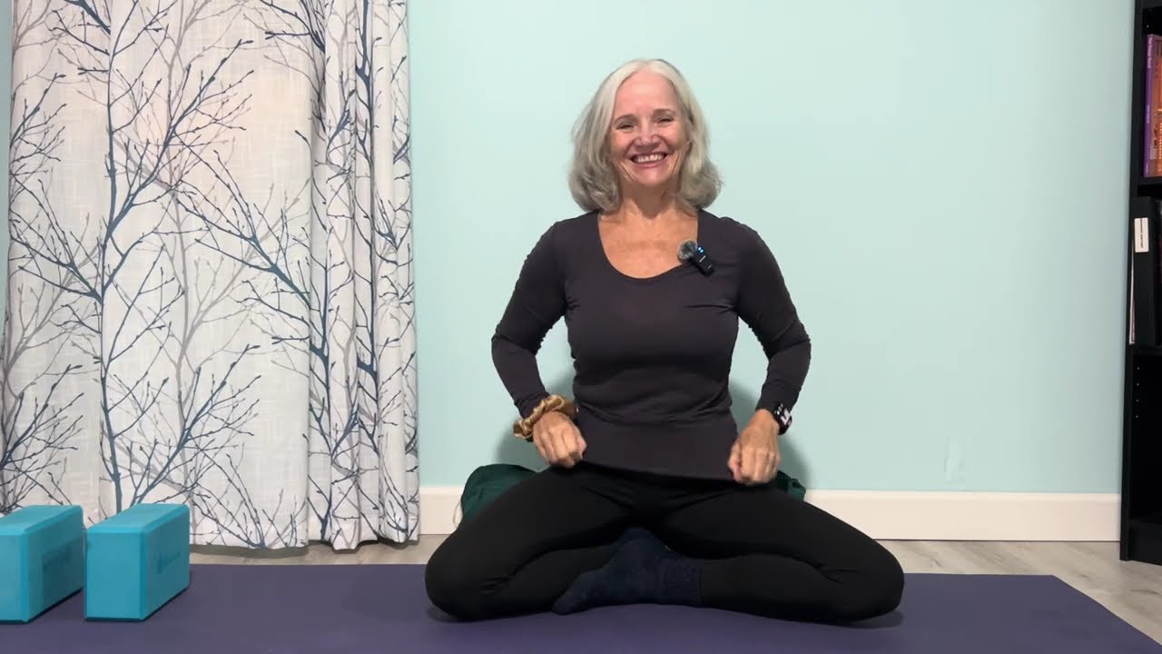 Restorative yin  yoga to  decompress. ￼