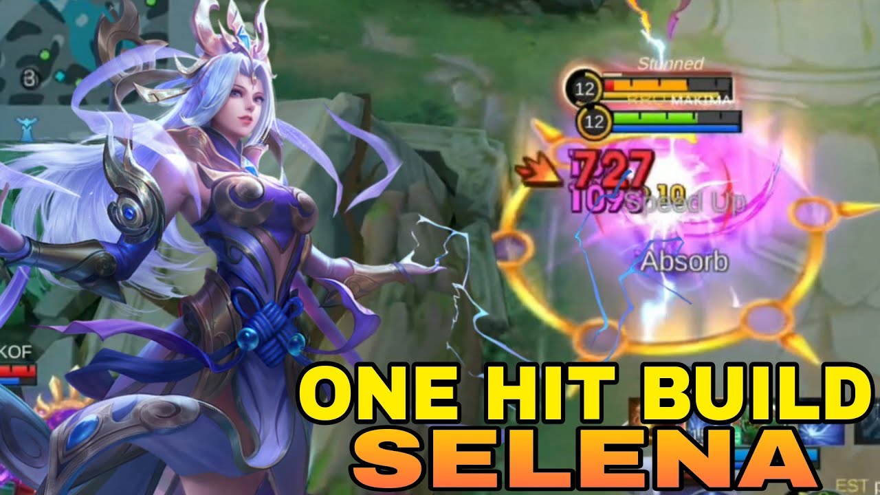 Selena Thunder Flash Gameplay One Hit Build and Emblem !! Build Top Global 1 2025 - MLBB