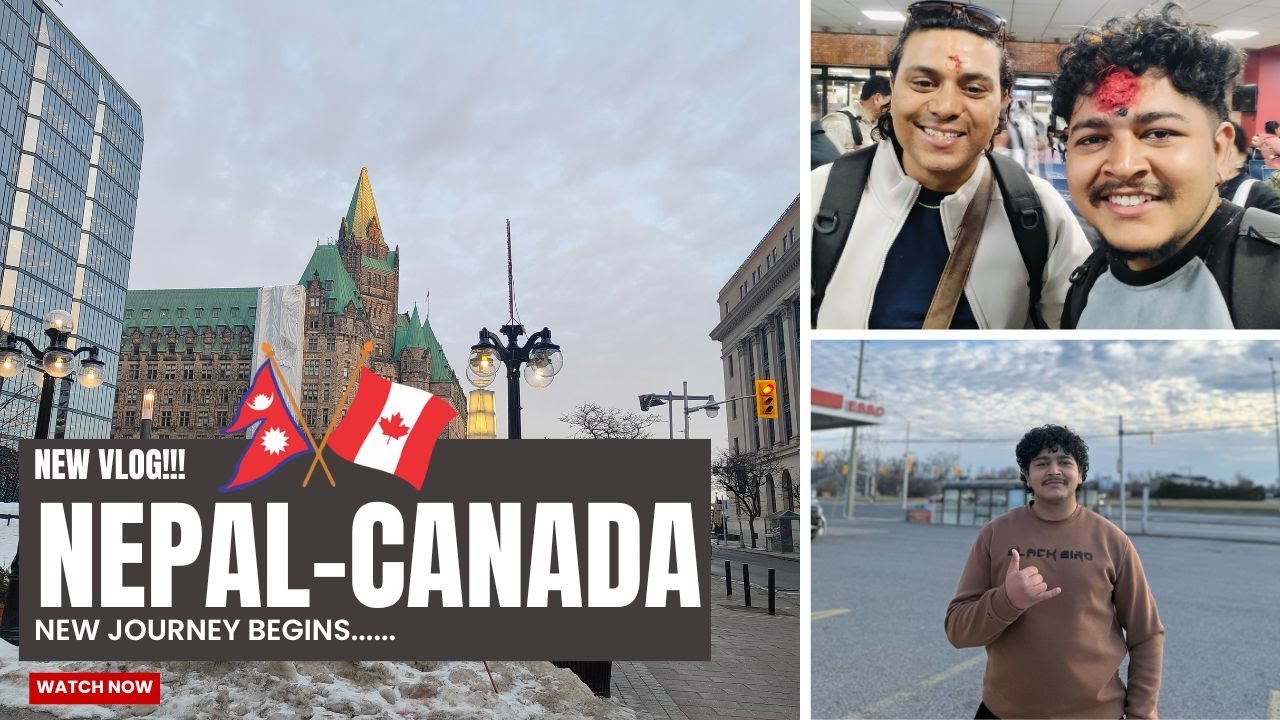 New Vlog!!! Nepal to Canada as an international student || 2025 January intake || @dhukuredon