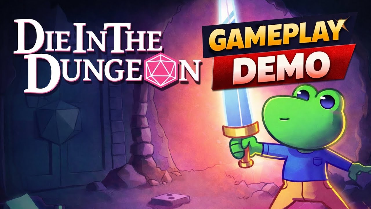 DIE IN THE DUNGEON ORIGINS – Gameplay da DEMO! | Roguelike com Dados