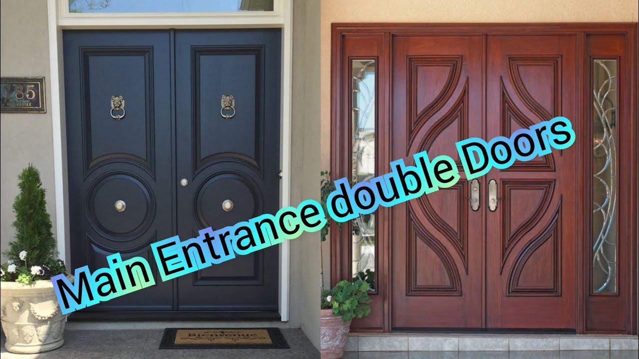 Main Entrance Double Doors Designs