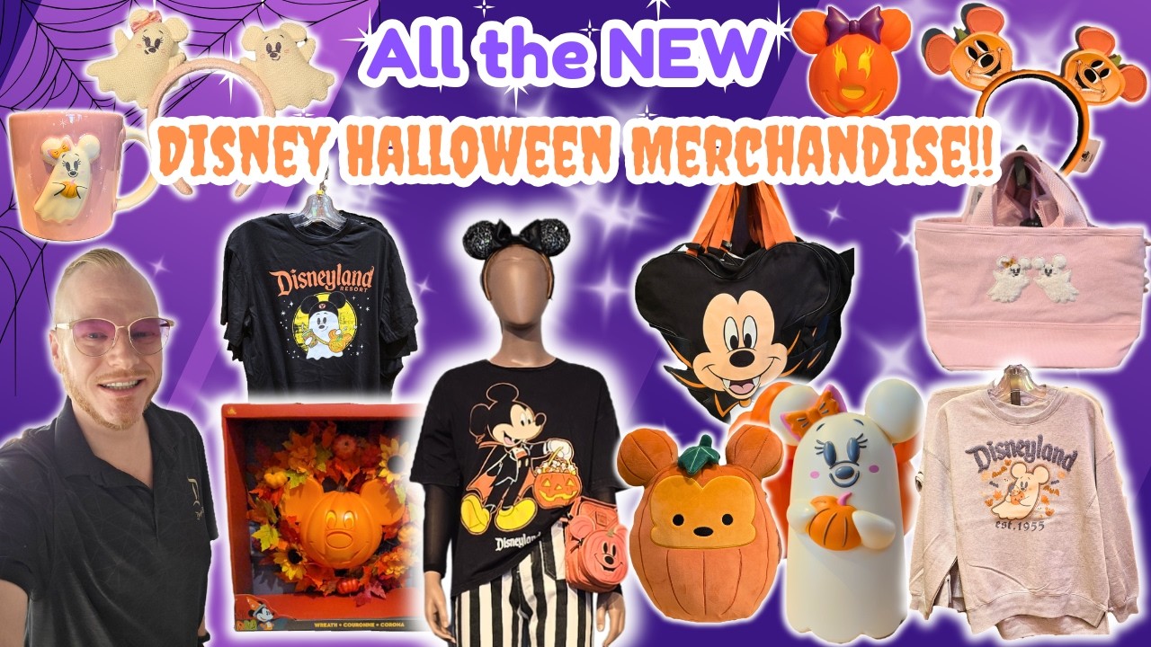 Disneyland Resort NEW HALLOWEEN Merchandise 2025! All of the Brand New Fall & Halloween Items