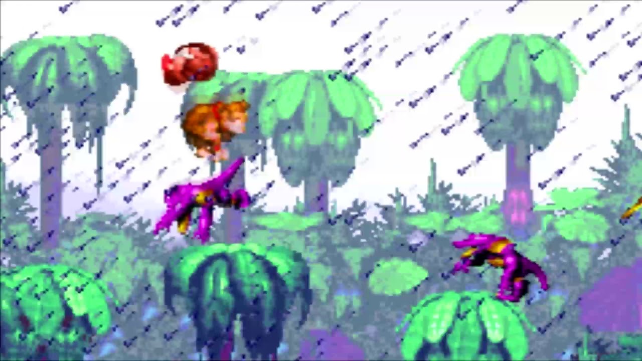 Donkey Kong Country (GBA) Kongo Jungle - Ropey Rampage