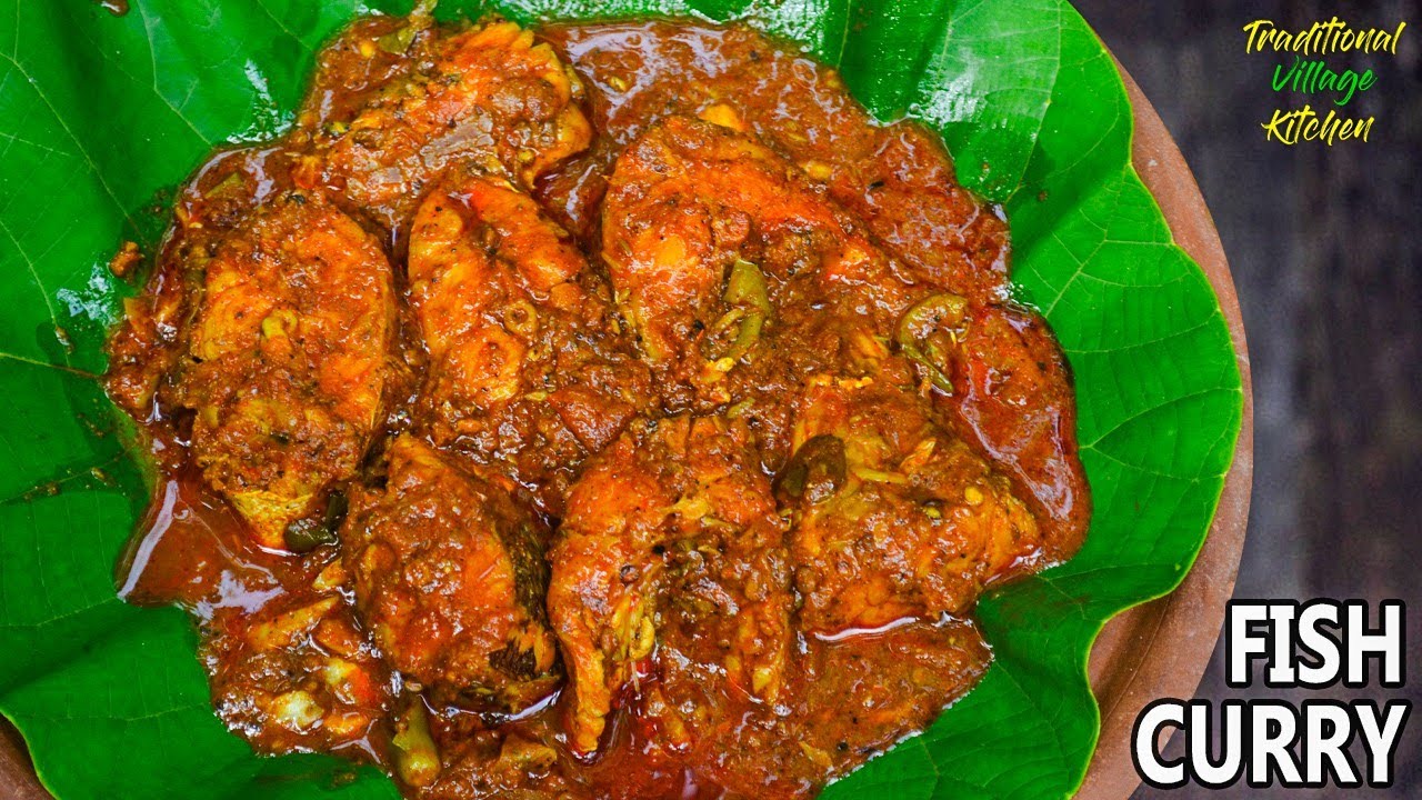 ගමේ රසට මාළු කරිය | SRI LANKAN FISH CURRY RECIPE | HOW TO MAKE FISH CURRY