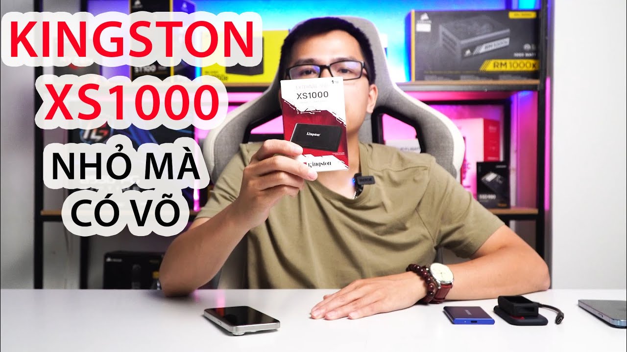 Kingston XS1000 - Tốc độ thần sầu trong thân hình bé nhỏ