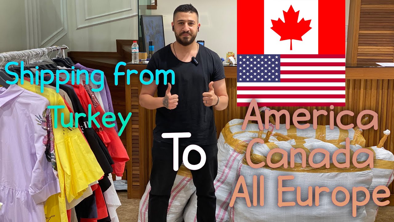 Shipping from Turkey to America, Canada, All Europe | Wholesale Clothing Cargo All Over the World