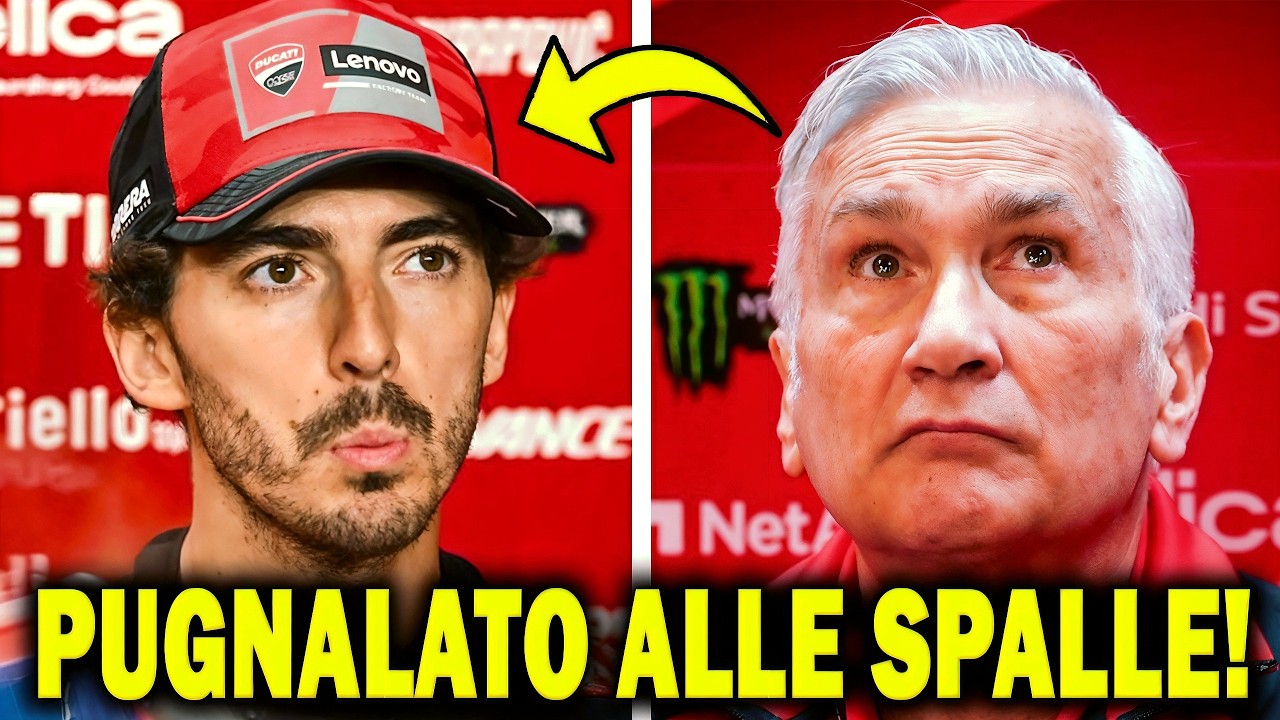 Perché Tardozzi MENTE su Bagnaia? Lo ELOGIA in pubblico ma lo SCARICA in segreto con DOPPIO GIOCO