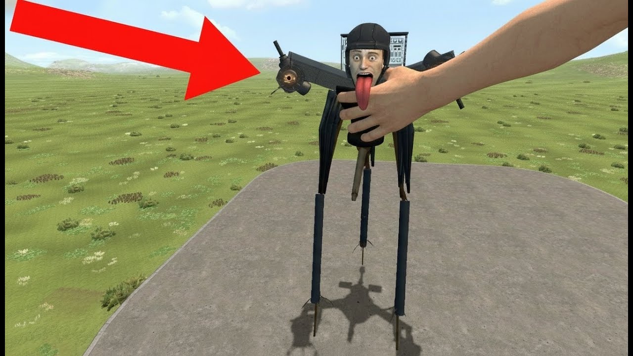Спартанец пинает все новые мемы про туалеты Skibidi в гигантской яме |garry'smod