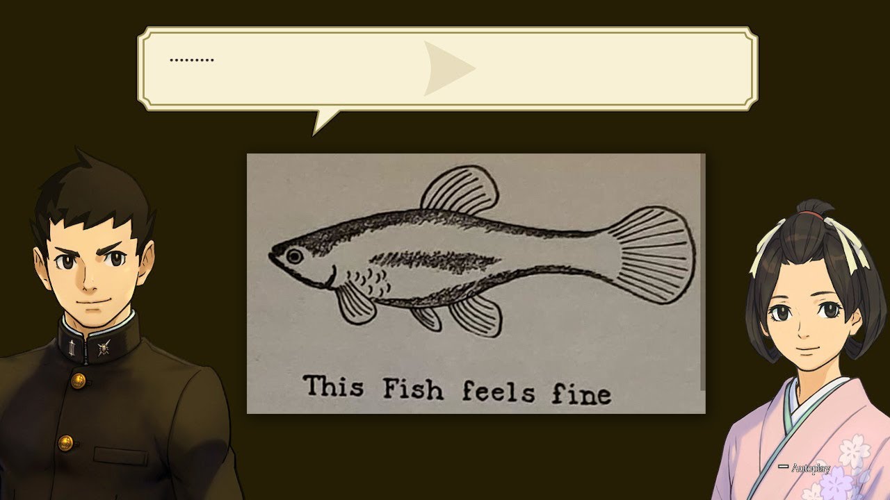 science diagrams that look like shitposts but with great ace attorney music