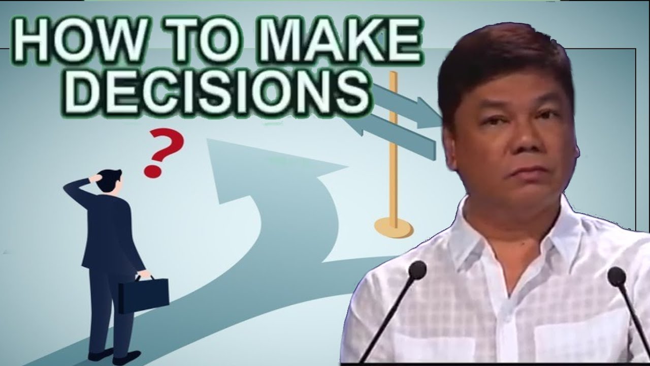 PAANO GUMAWA NG DESISON