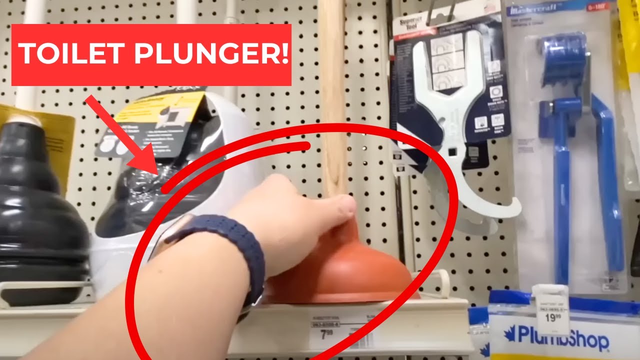 Why everyone's buying Dollar Store toilet plungers right now (NOT for the bathroom!)