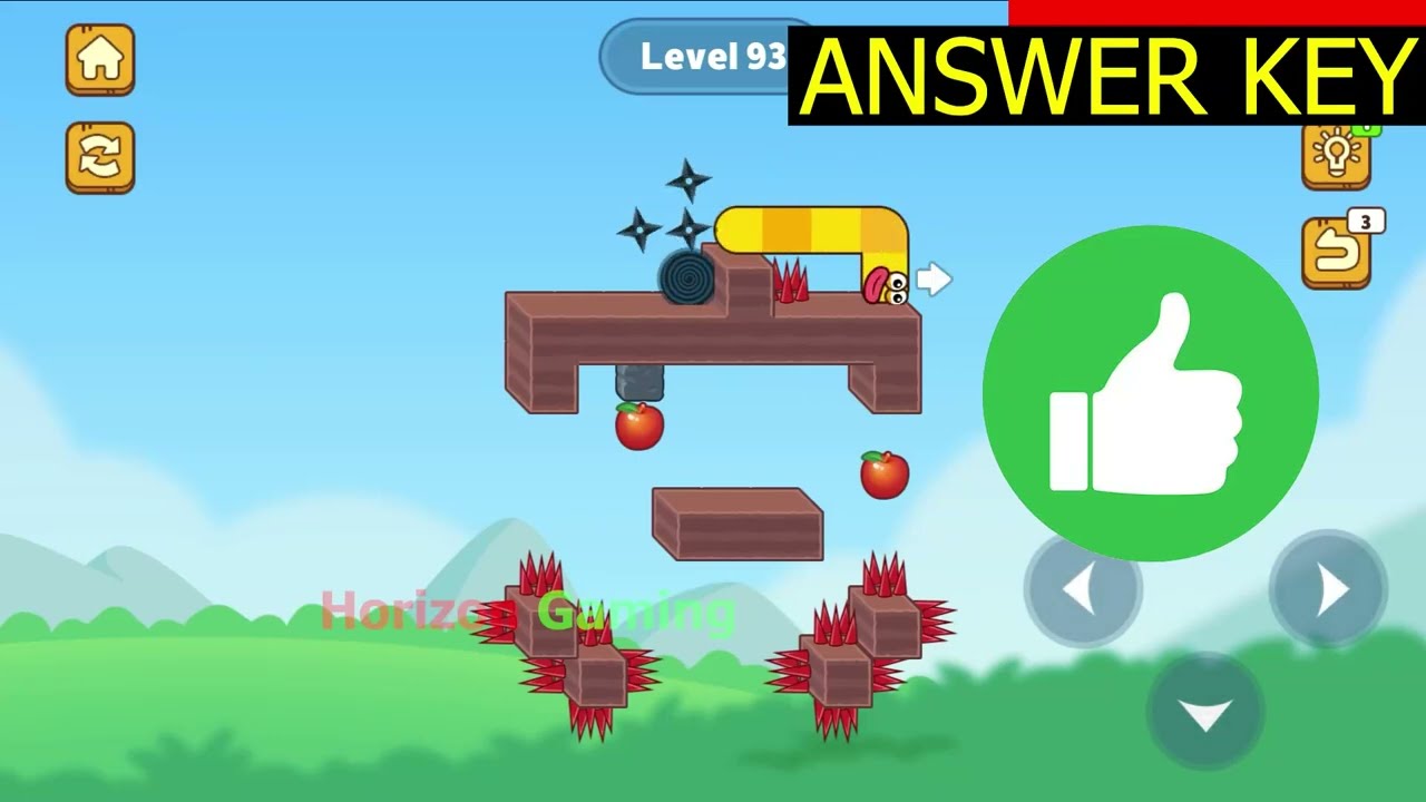 Hungry Worm - Greedy Worm LEVEL 93 - Gameplay Walkthrough Android IOS