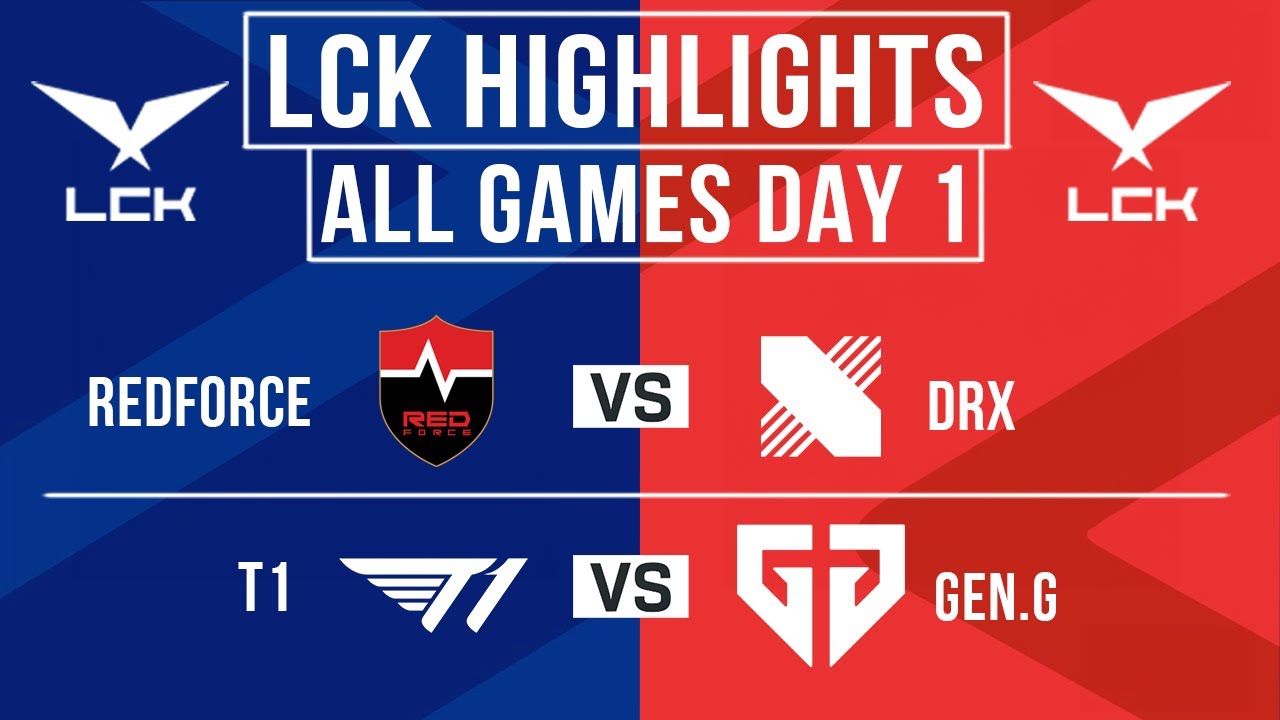 LCK Highlights ALL GAMES Day 1 | LCK Spring 2024