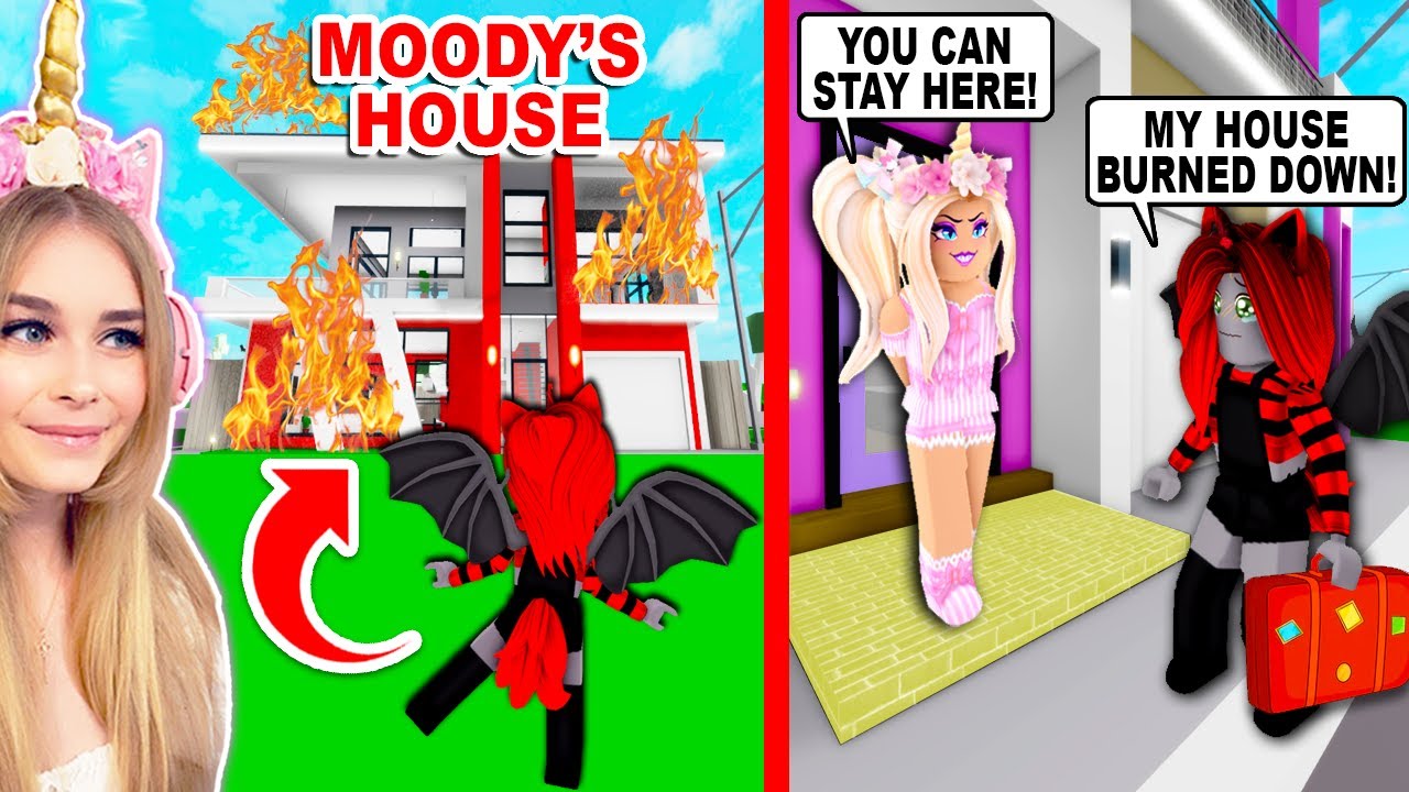 I BURNED My BEST FRIENDS HOUSE DOWN So She Would MOVE IN WITH ME In Brookhaven! (Roblox)