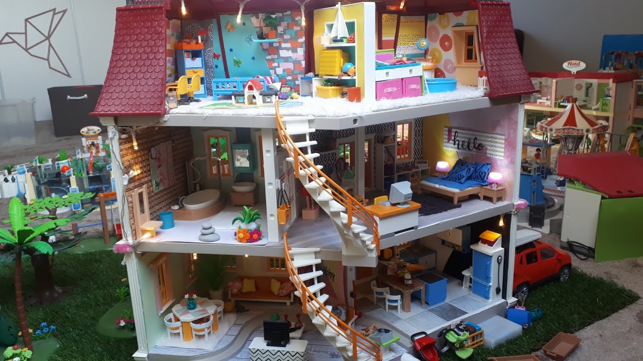 🌴La maison de ville playmobil (3)