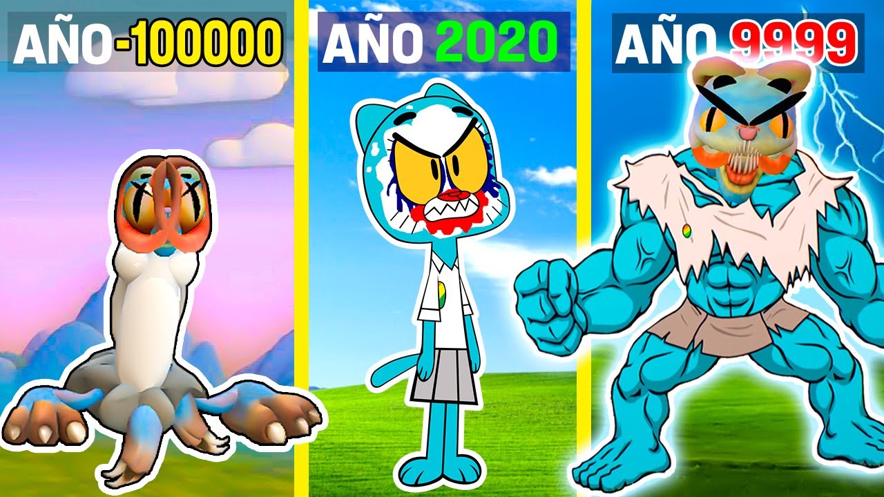 EVOLUCIONÉ a GUMBALL en SPORE y PASO ESTO 😱 | CREANDO PESADILLAS