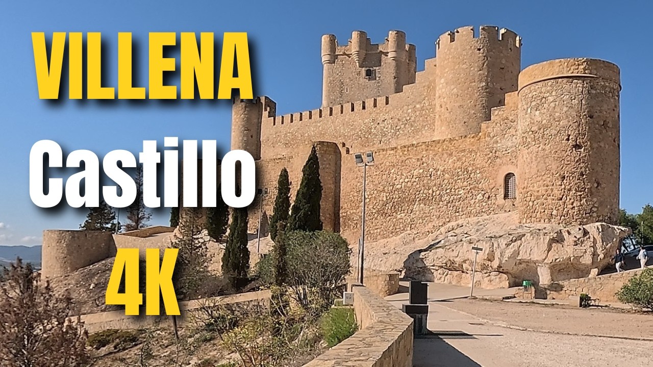 CASTLE / CHÂTEAU / CASTILLO 🏰 Atalaya (Villena) | 4K | Alicante