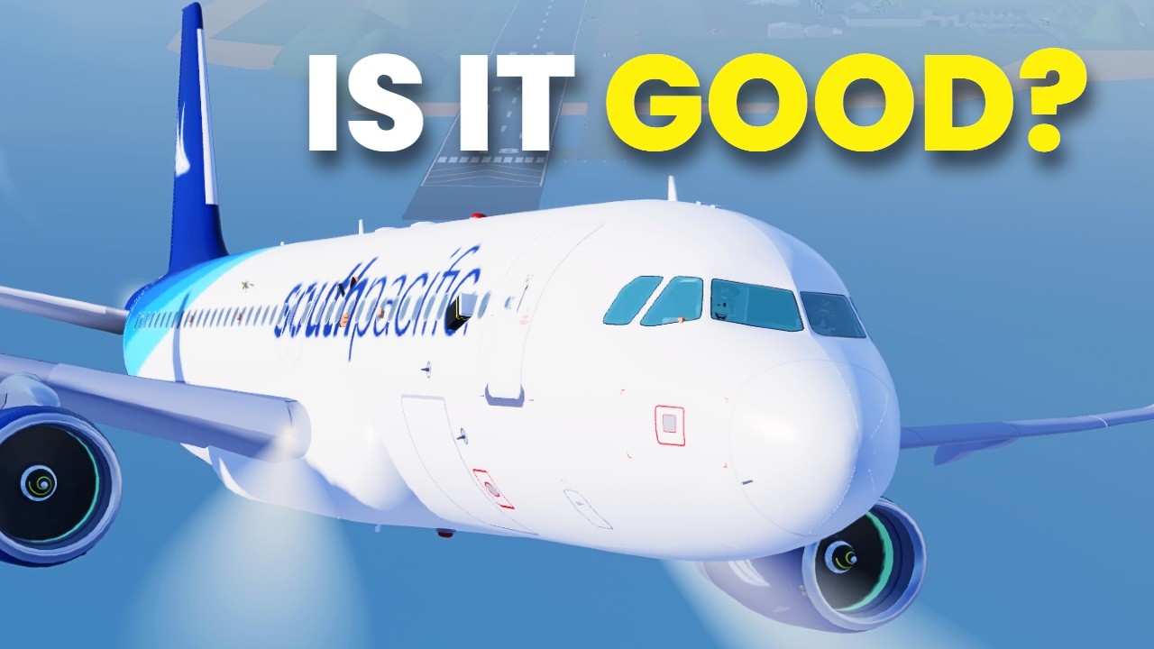 MOST OVERRATED ROBLOX AIRLINE? | South Pacific Airways Trip Report
