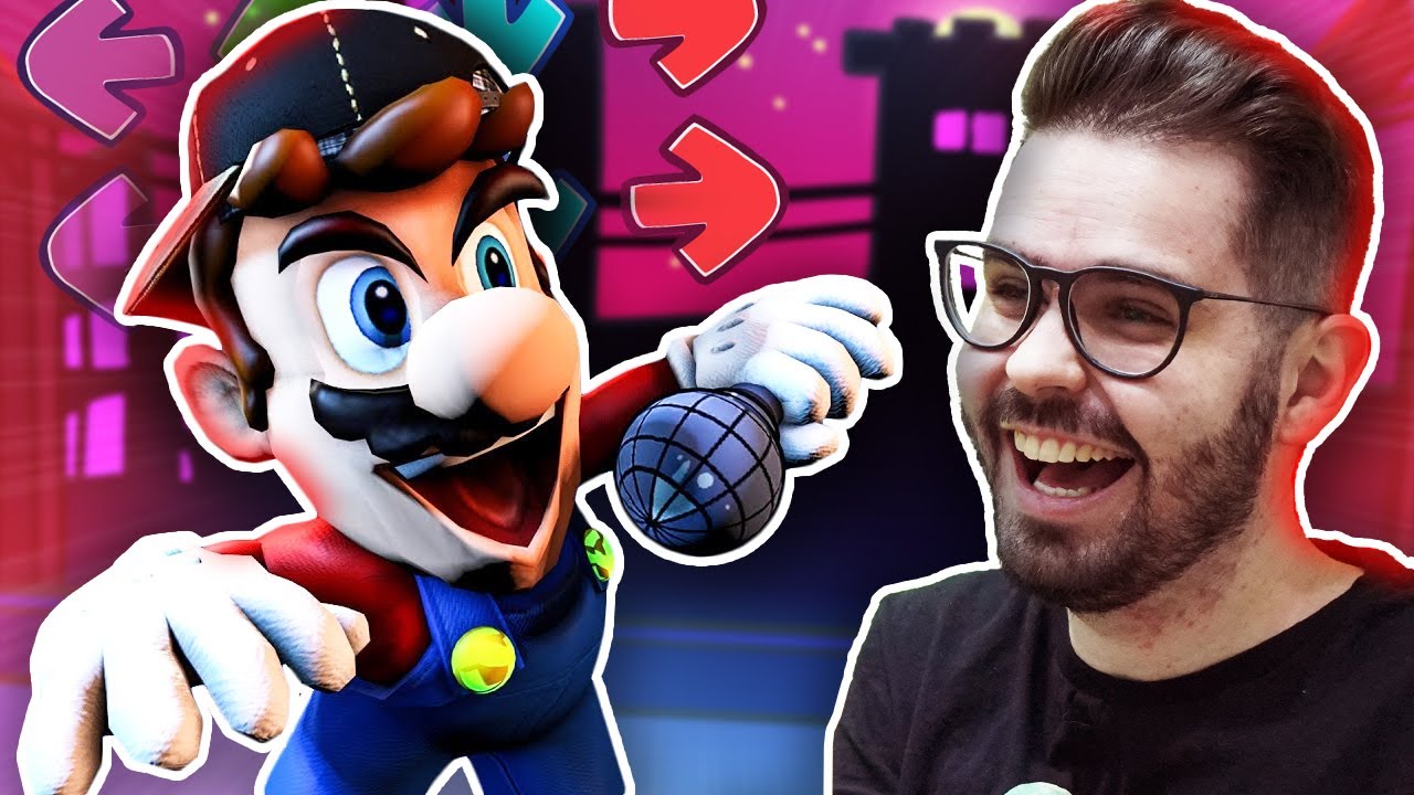 SUPER MARIO NO UNIVERSO DE FRIDAY NIGHT FUNKIN! (SMG4 ANIMAÇÃO)