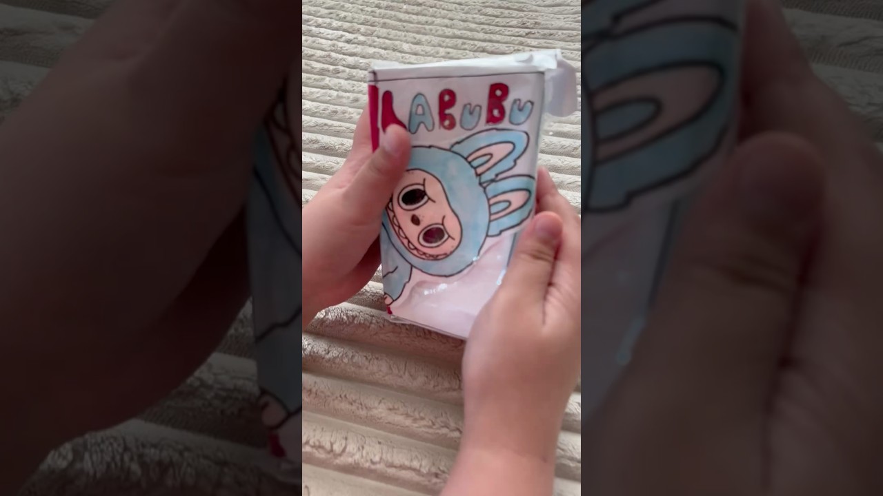 Labubu Blind Box DIY #labubu #labubuthemonsters #labubuviral   #labubupopmart #popmart #unboxing