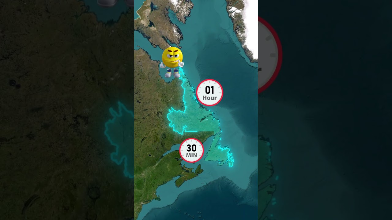 Этот остров ближе к Ирландии, чем к Канаде 🤯