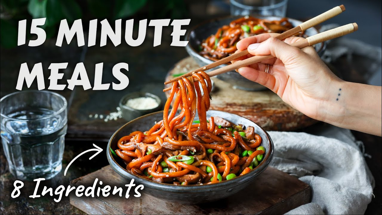 15-minute meals when you don&rsquo;t feel like cooking (8 ingredients or less!)