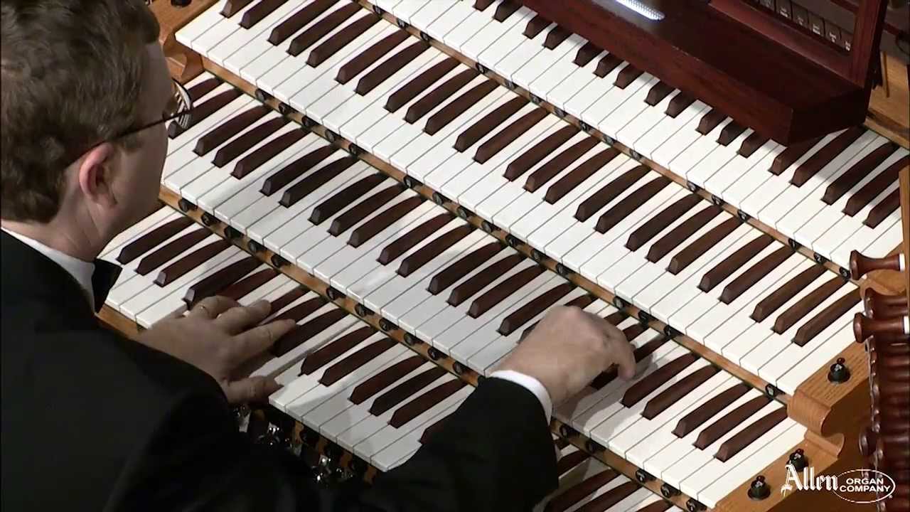 Allen Organ Artist William Picher plays 