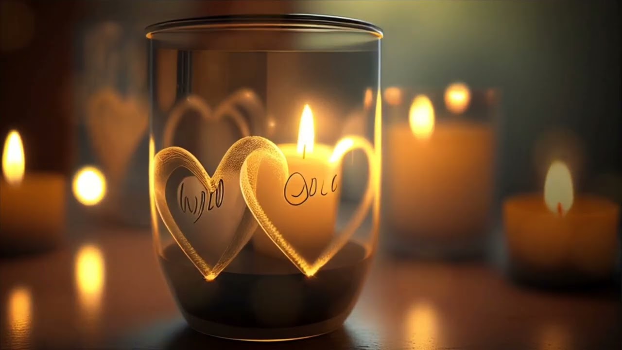 Relaxing Music for Stress Relief- Sleep Music🕯️ Soft Candlelight Ambience- Romantic - Meditation