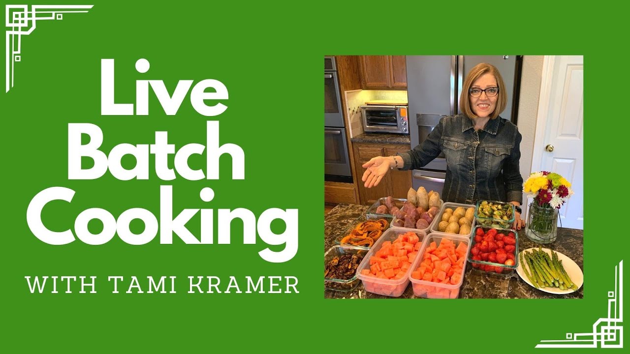 Batch Cooking Today -Live- Nutmeg Notebook
