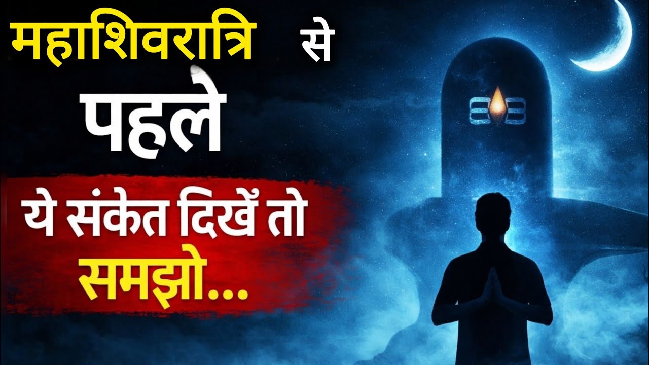 महाशिवरात्रि से पहले ये संकेत दिखे तो सावधान हो जाओ | Shivratri Warning Signs