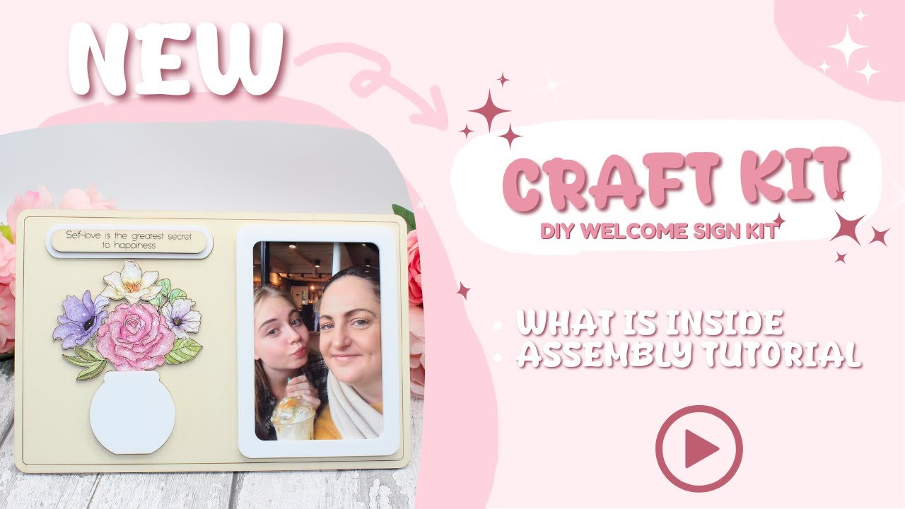 Craft Subscription Box | 🌸 Create calm with our Adult Craft Kit | June Subscription Box Assembly