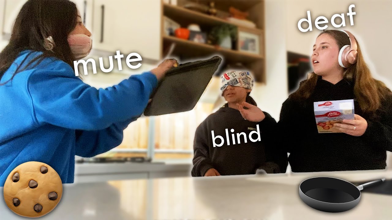 BLIND DEAF MUTE *cooking* CHALLENGE | Faith Playz