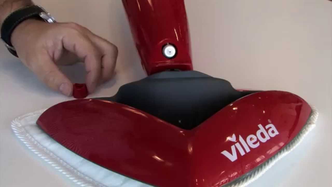 Vileda 100&deg;C Hot Spray: nozzle cleaning