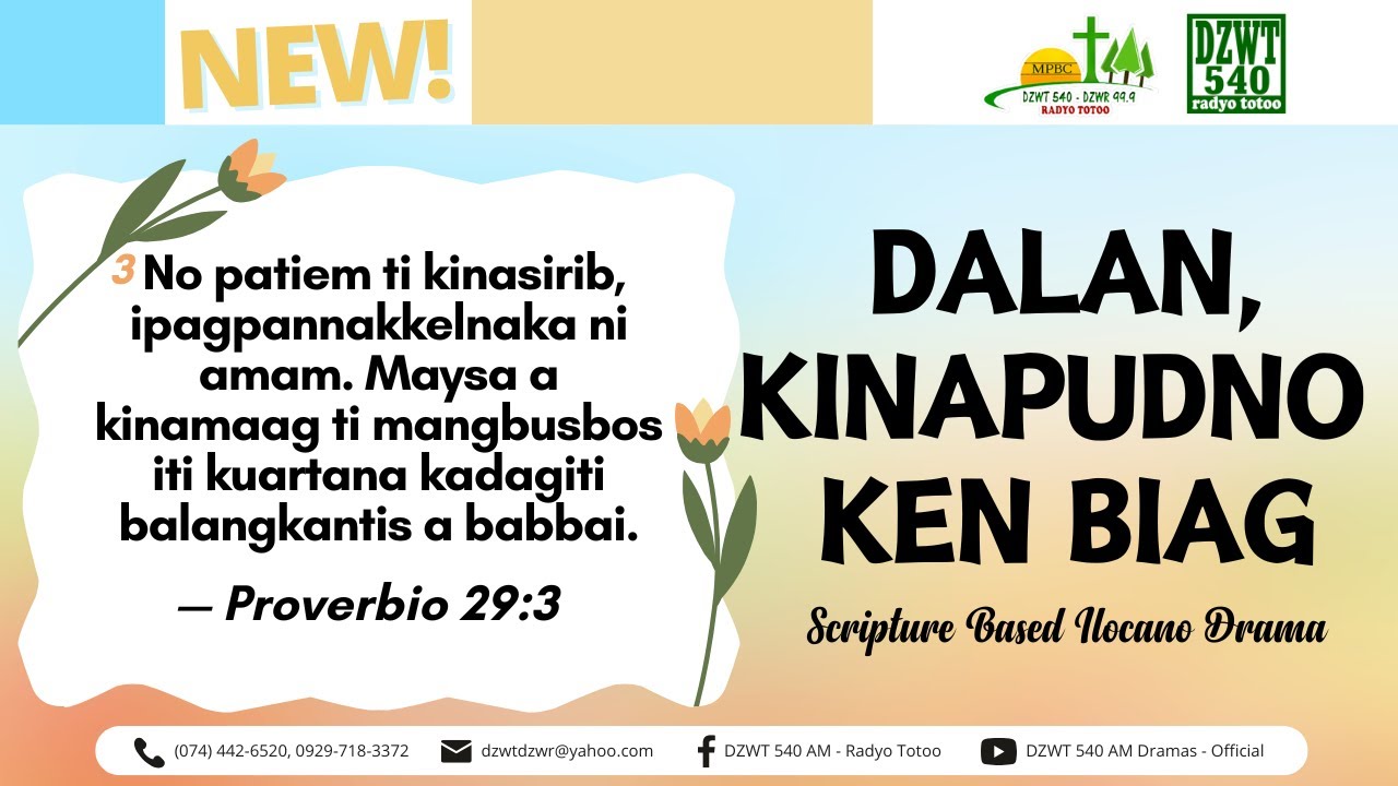 Dalan, Kinapudno ken Biag - January 24, 2025 #DZWTDramasOfficial