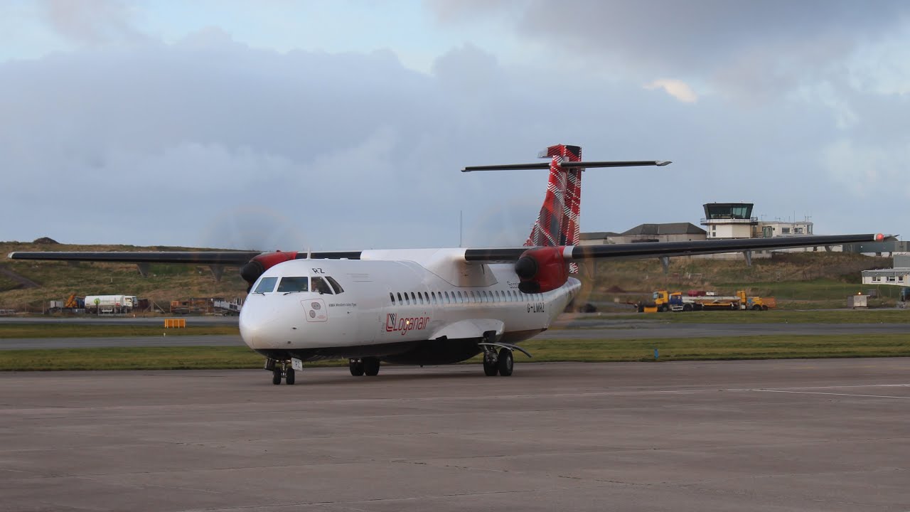 Loganair ATR 72-500F G-LMRZ First Visit to Sumburgh